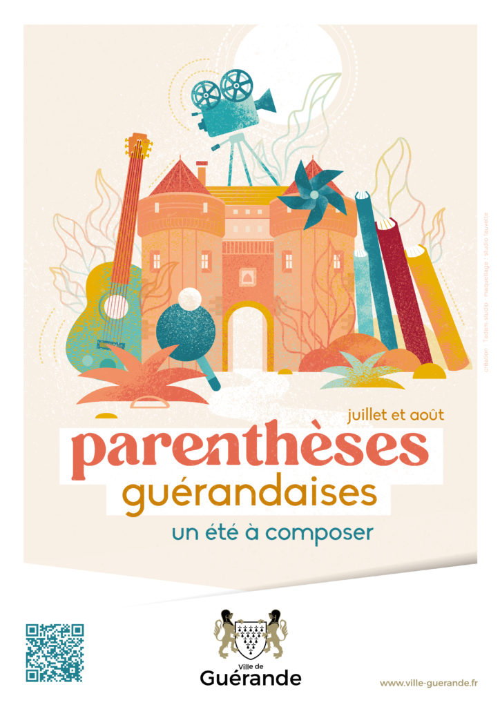 Affiche Parenthèses Guérandaises de la ville de Guérande